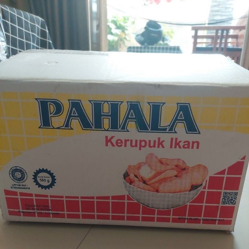 

✅️Murah.1 Dus kerupuk pahala isi 10 pcs kemasan 500gr/pcs