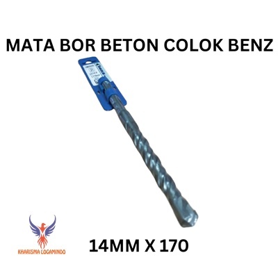 Khrsma JKT - Mata bor beton benz 14 mm Mata bor beton murah Mata bor SDS 14mm x 170 KLP