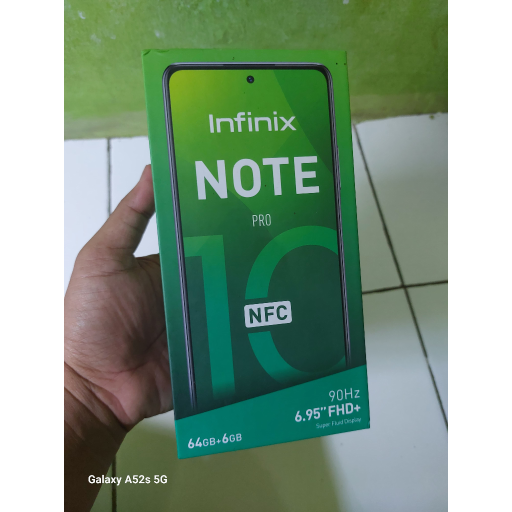 Infinix Note 10 Pro NFC 6/64 GB Second Mulus