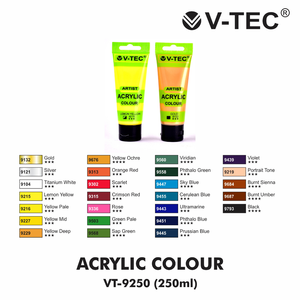 

V-TEC ACRILYC VT-9250A/250ML