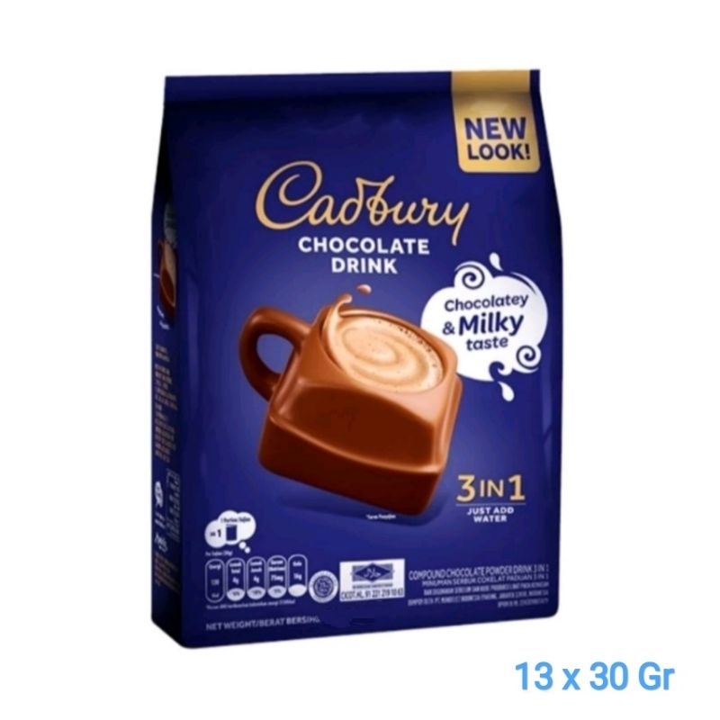 

Cadbury Hot Chocolate Drink 3in1 (13 x 30 Gr)