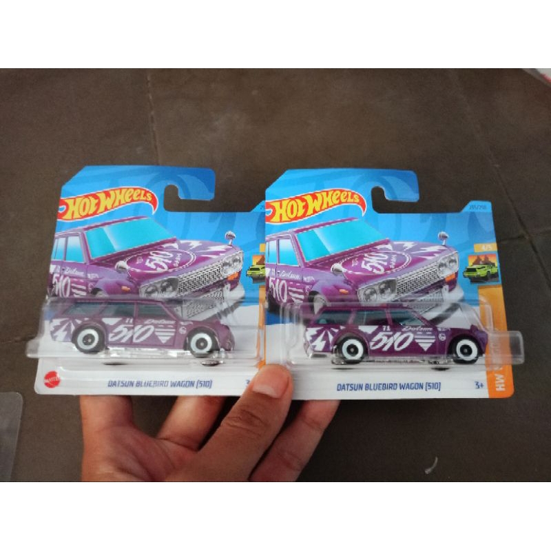 Hotweels Datsun Bluebird Wagon Shortcard