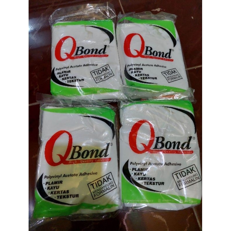 

Lem Putih Qbond Hijau 700gram | Untuk Plamir, Kayu, Kertas