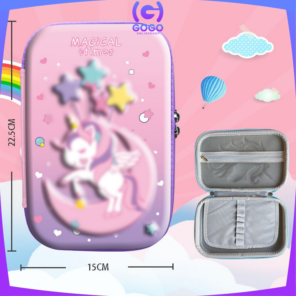

GOGO-A82 Kotak Pensil 3D Karakter Kartun Lucu / Tempat Pensil Anak Sekolah / Kotak Pensil Besar Pencil Case Cartoon / Tempat Pinsil Kotak Besar Alat Tulis Import