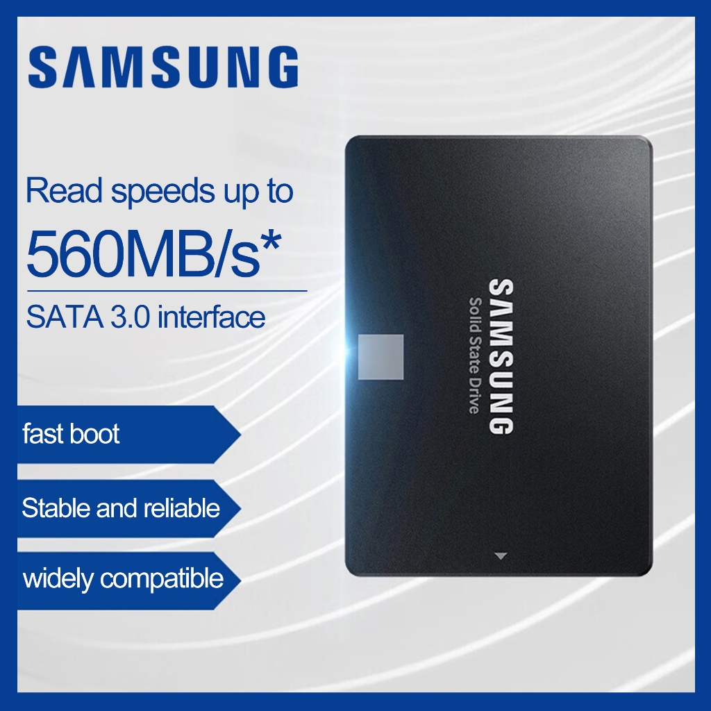 Samsung SSD 870 EVO 120GB 250GB 500GB 1TB 2.5" SATA3 Internal SSD  SAMSUNG Garansi Hard disk Distrib
