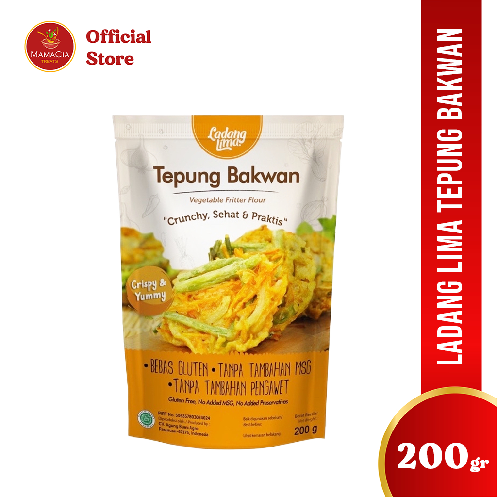 

Ladang Lima Tepung Bakwan Tepung Sehat Gluten Free