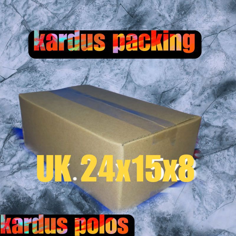 

kardus 24x15x9 kardus sedang kardus kecil kardus packing