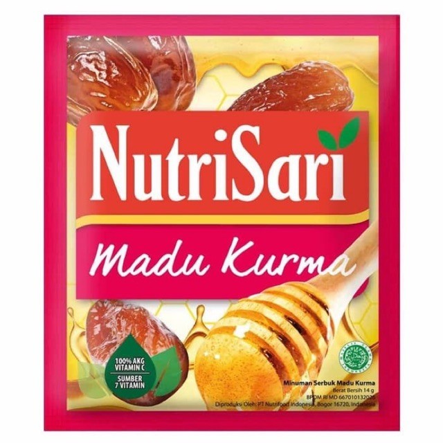 

Nutrisari Madu Kurma 11 Gr 10 Pcs/Renteng