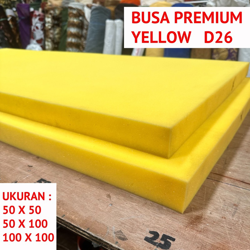 Busa Refill Alas Duduk Busa Serbaguna Yellow