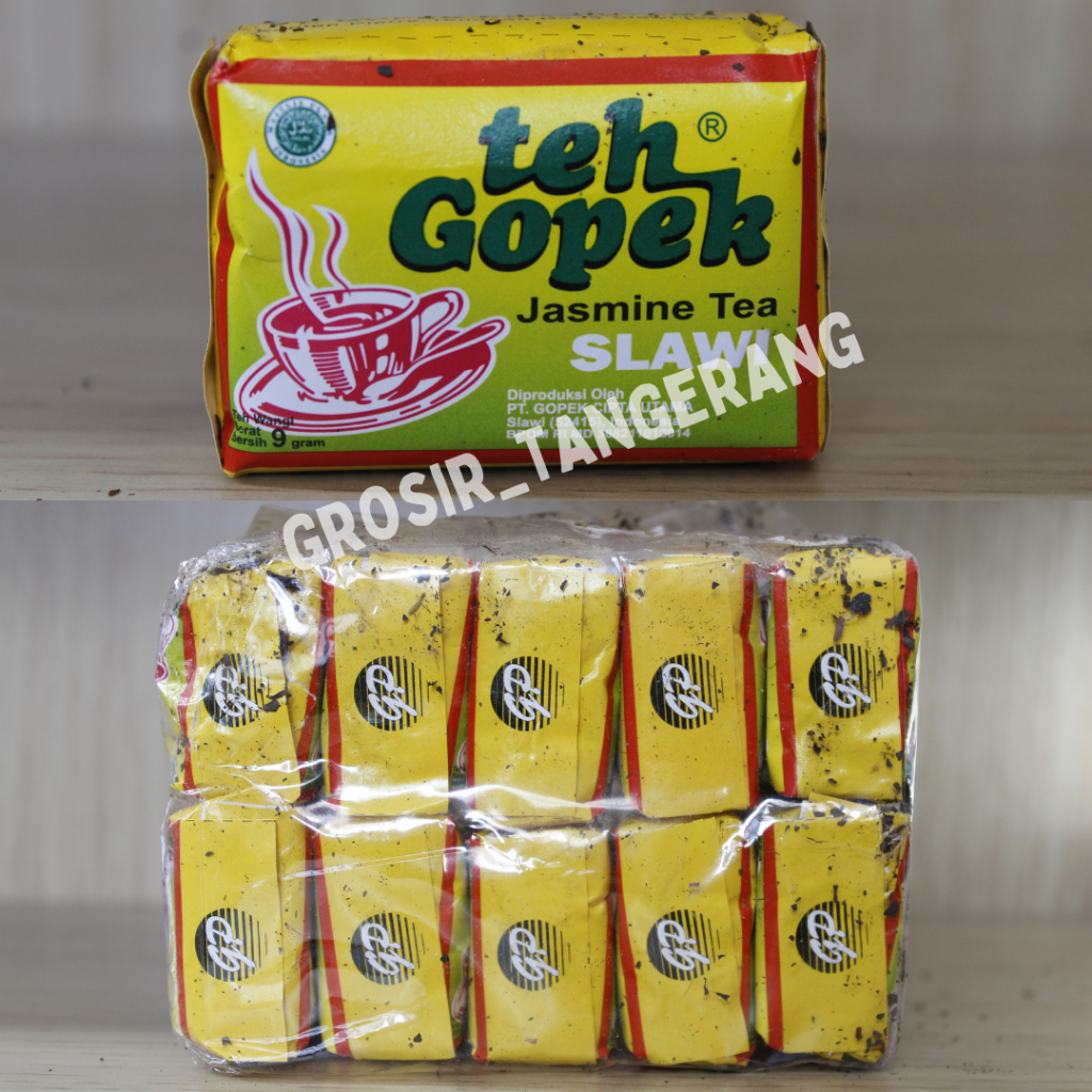 

Isi 10pcs Teh GOPEK Super Premium 9gr teh wangi premium slawi GSL wangi sepet