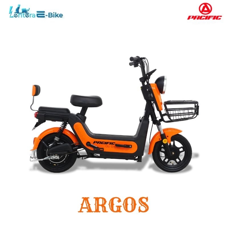 SEPEDA LISTRIK PACIFIC ARGOS ORANGE