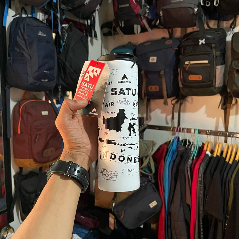 BOTOL EIGER1989 TUMBLER VOODO BOTTLE SUMPAH PEMUDA