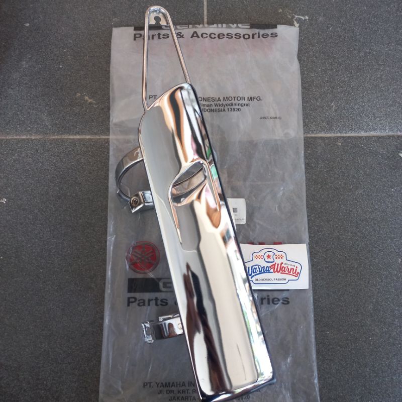 Protector Muffler cover pelindung tutup knalpot 2 Scorpio G SX4 lama old | 5BP-E4728-00
