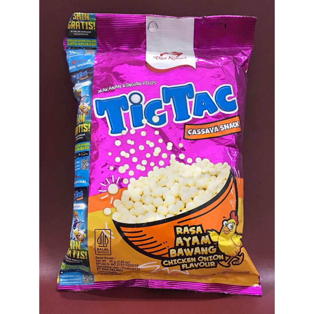 

TicTac Kacang Pilus Rasa Ayam Bawang Dua Kelinci - Kacang TicTac Rasa Ayam Bawang