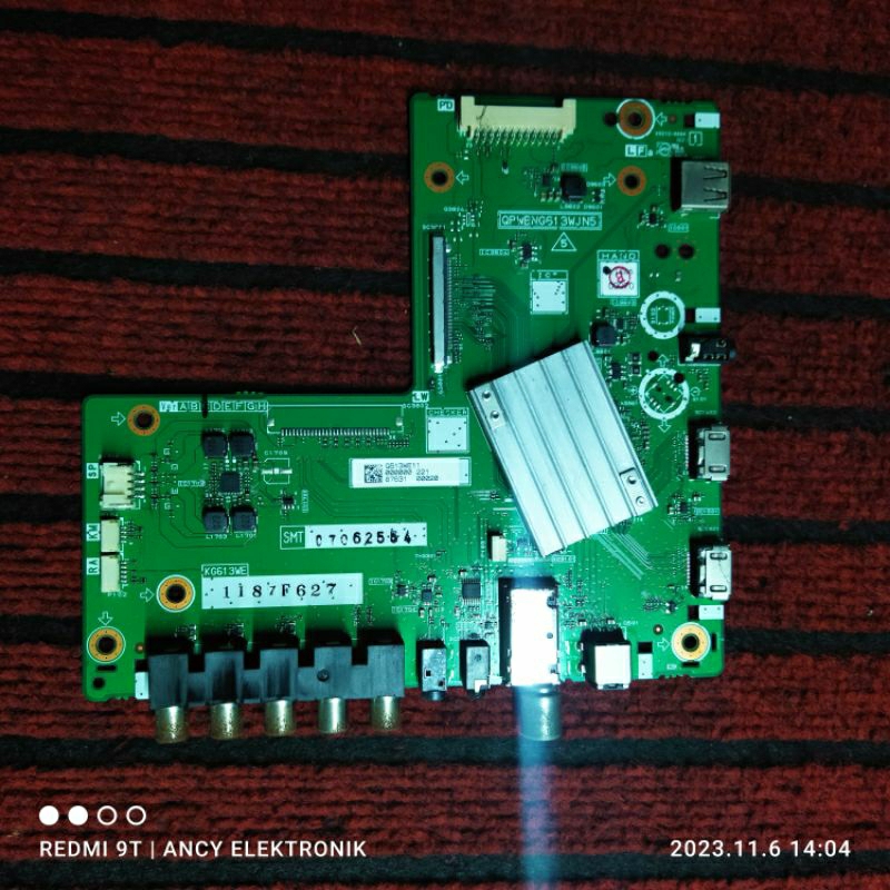 MB MAINBOARD TV SHARP LC 60LE275X - LC 60LE275