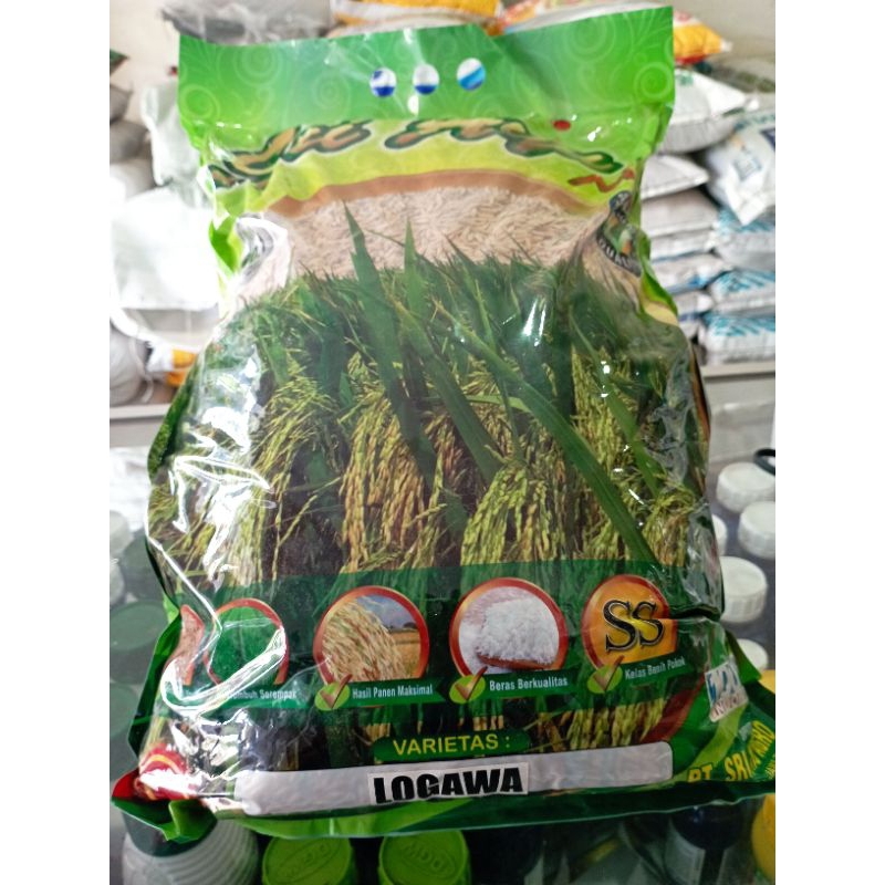 benih padi logawa sri ayu@5kg exp jan 2024