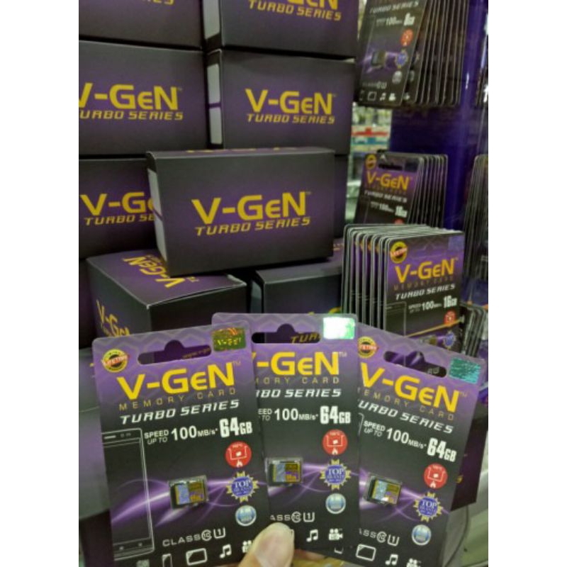 memori vgen 8gb class 10/micro sd vgen 8gb class 10/ ORIGINAL