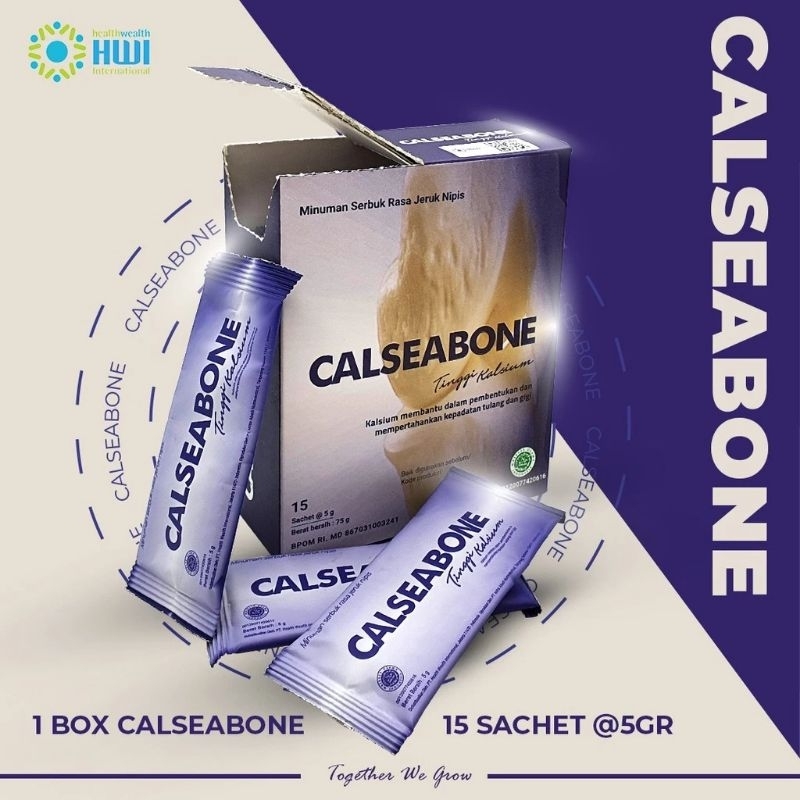 

CALSEABONE ORIGINAL HWI 15 SASHET @5 gr DISTRIBUTOR HWI