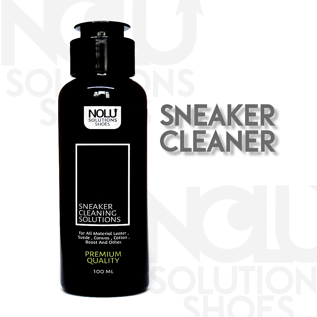 NOLU CLEANER Sabun Cuci Sepatu 100ml - Pembersih Sepatu - Sabun Sepatu