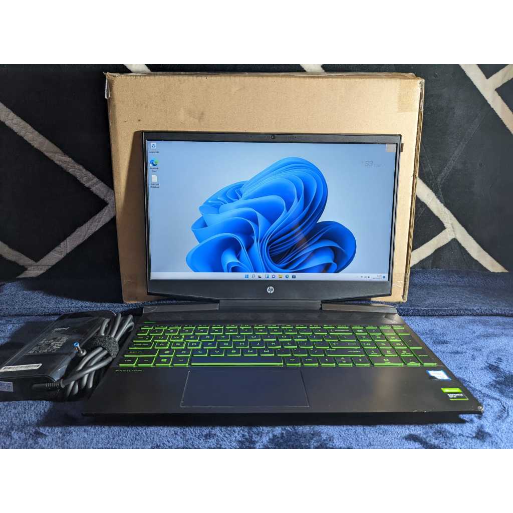 Laptop Gaming HP Pavilion 15 Core i7 9750H GTX 1660Ti 6GB Murah