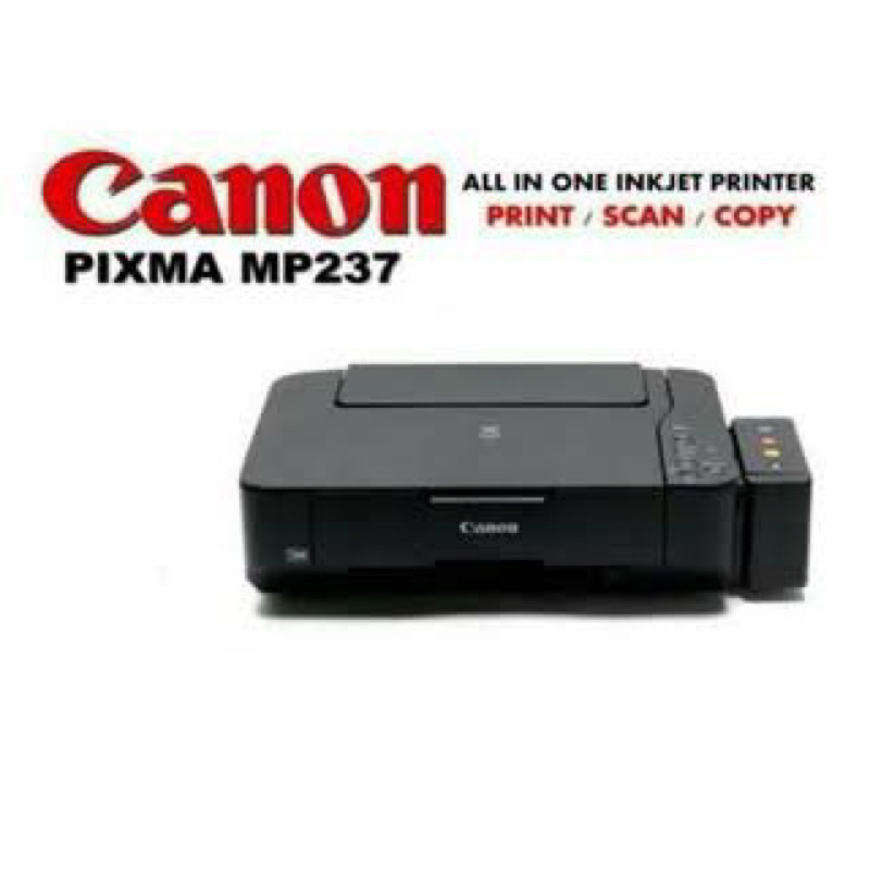 printer canon pixma mp237 second fotocopy print scan