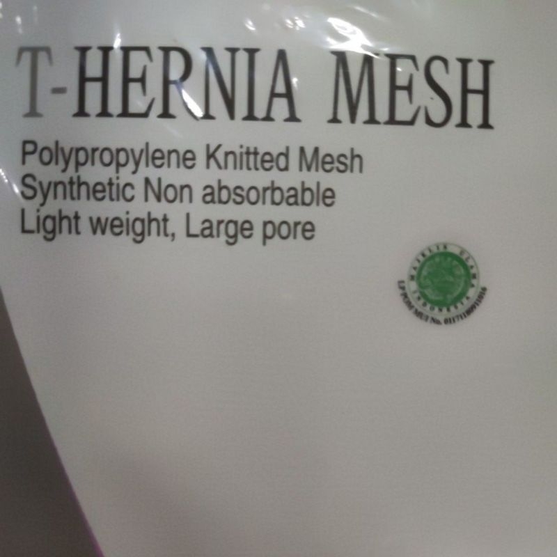 T-HERNIA MESH 5x7,5 cm