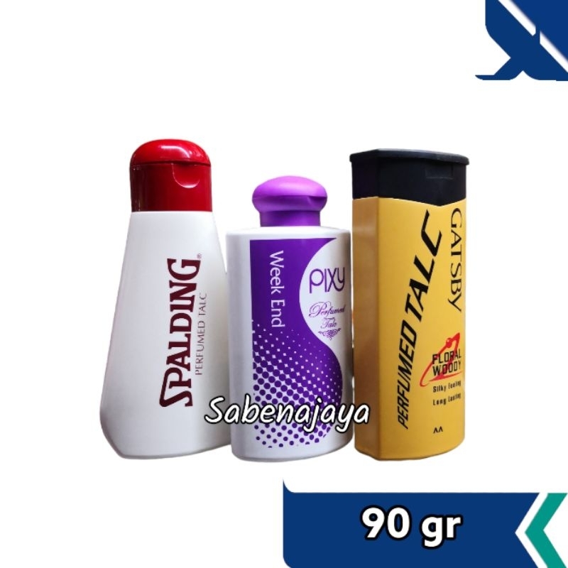 Bedak Spalding  Pixy Gatsby Talc 90 gr