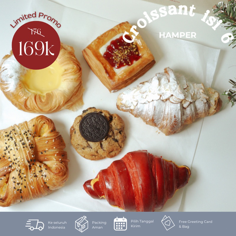 

Croissant Combo 6 I Natal Chirstmas