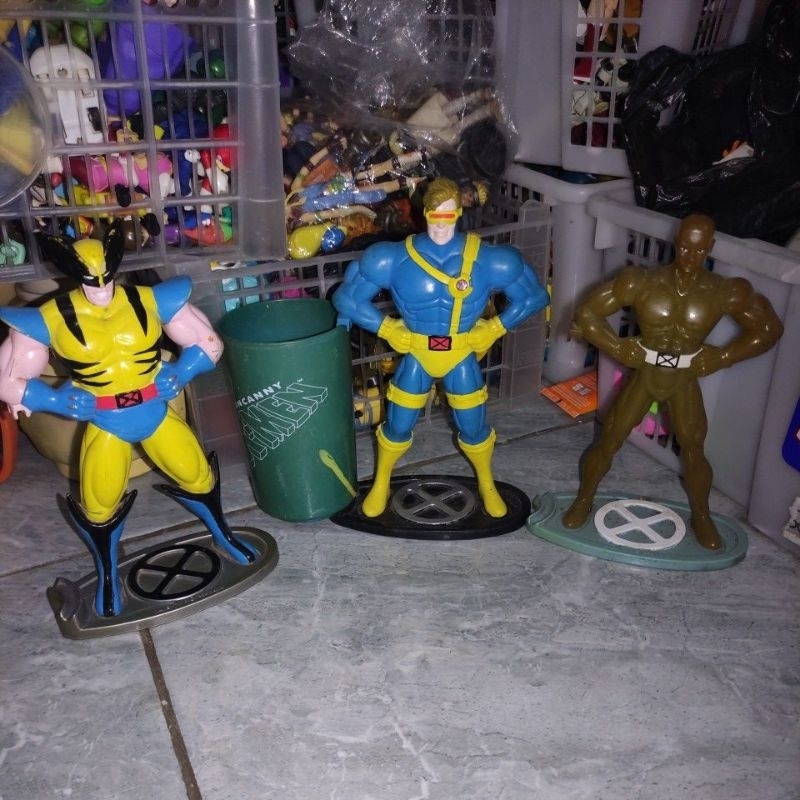 04-02-2026 Figure X-Men X Men Texas Chicken 1994 Wolverine Cyclops Iceman Xmen Deadpool