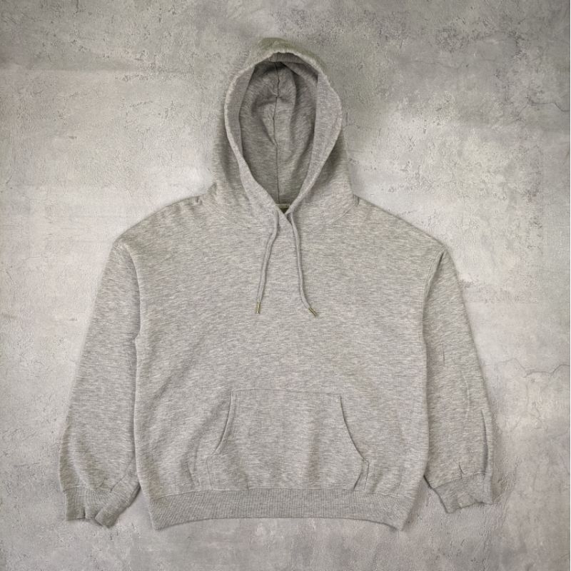 GU PULLOVER HOODIE GREY