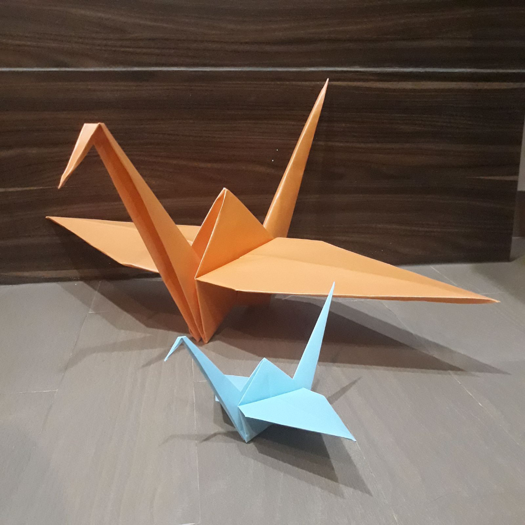 

Origami Crane / Origami Bangau Custom Ukuran Jumbo