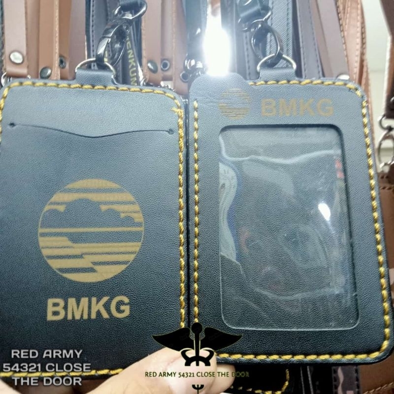 

ID Card Holder Tali Lanyard Name Tag Logo BMKG