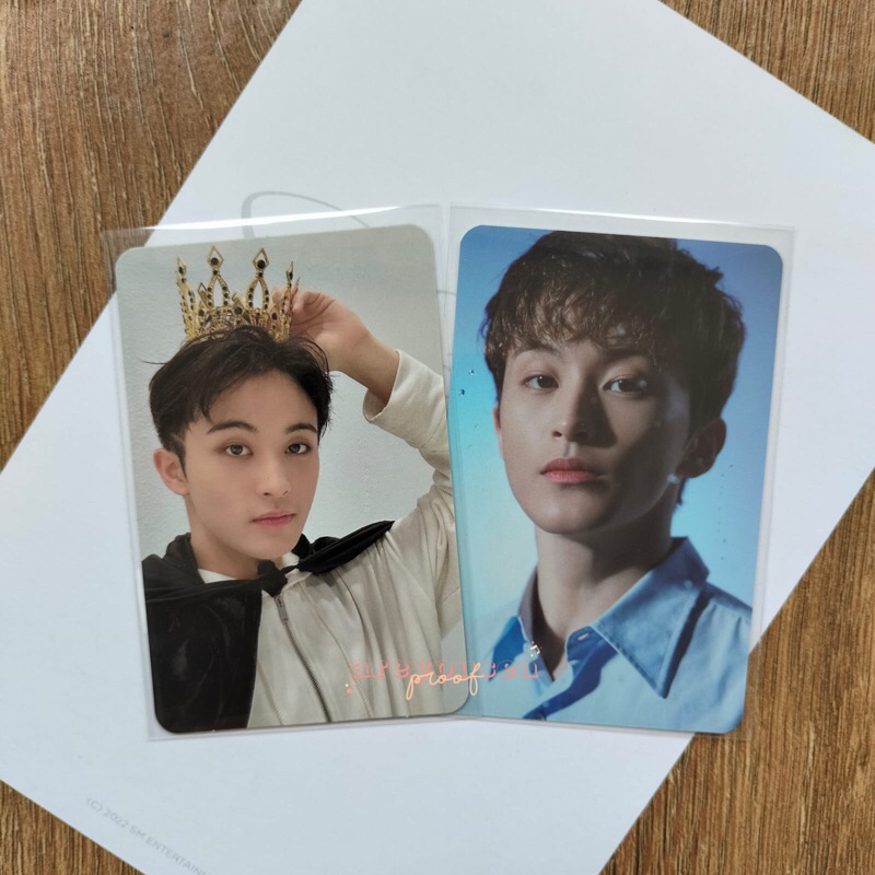 WTS PC PHOTOCARD MARK PRINCE MAHKOTA PANGERAN NCT 127 FANMEETING HAECHAN MARK QR ISTJ NEOZONE NCT DR