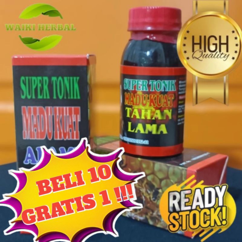 MADU TONIK KUAT ALAMI • MADU TONIK SUPER 6X