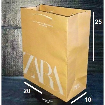 

Paper bag Zara 2 sisi small
