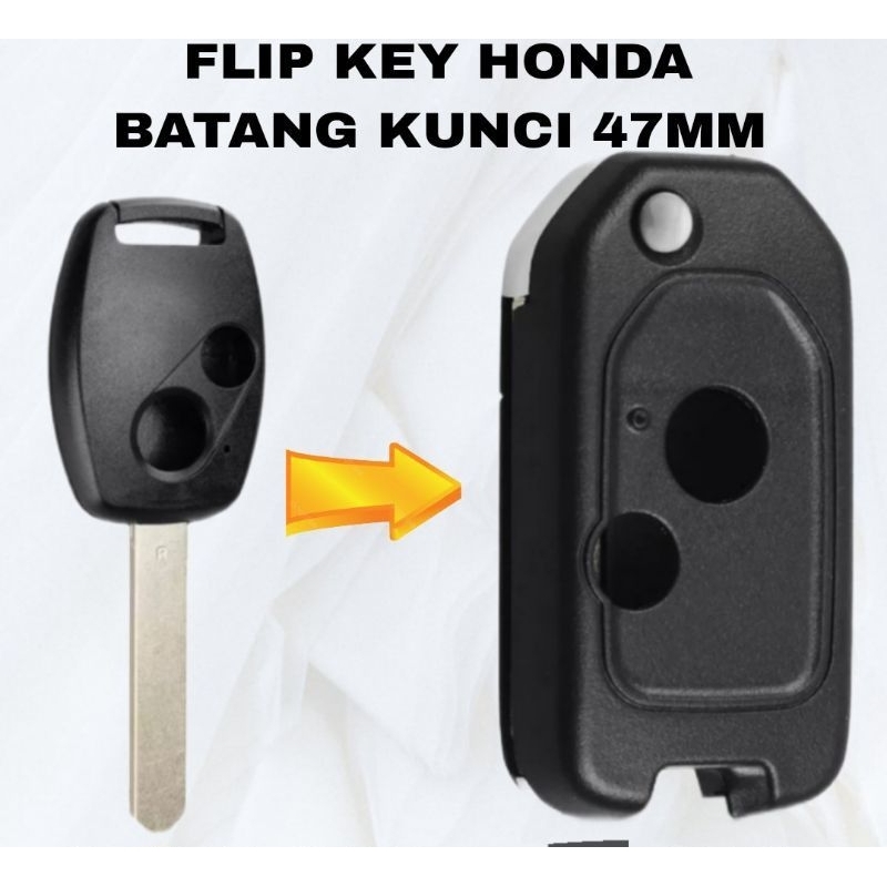 casing kunci flip honda jazz