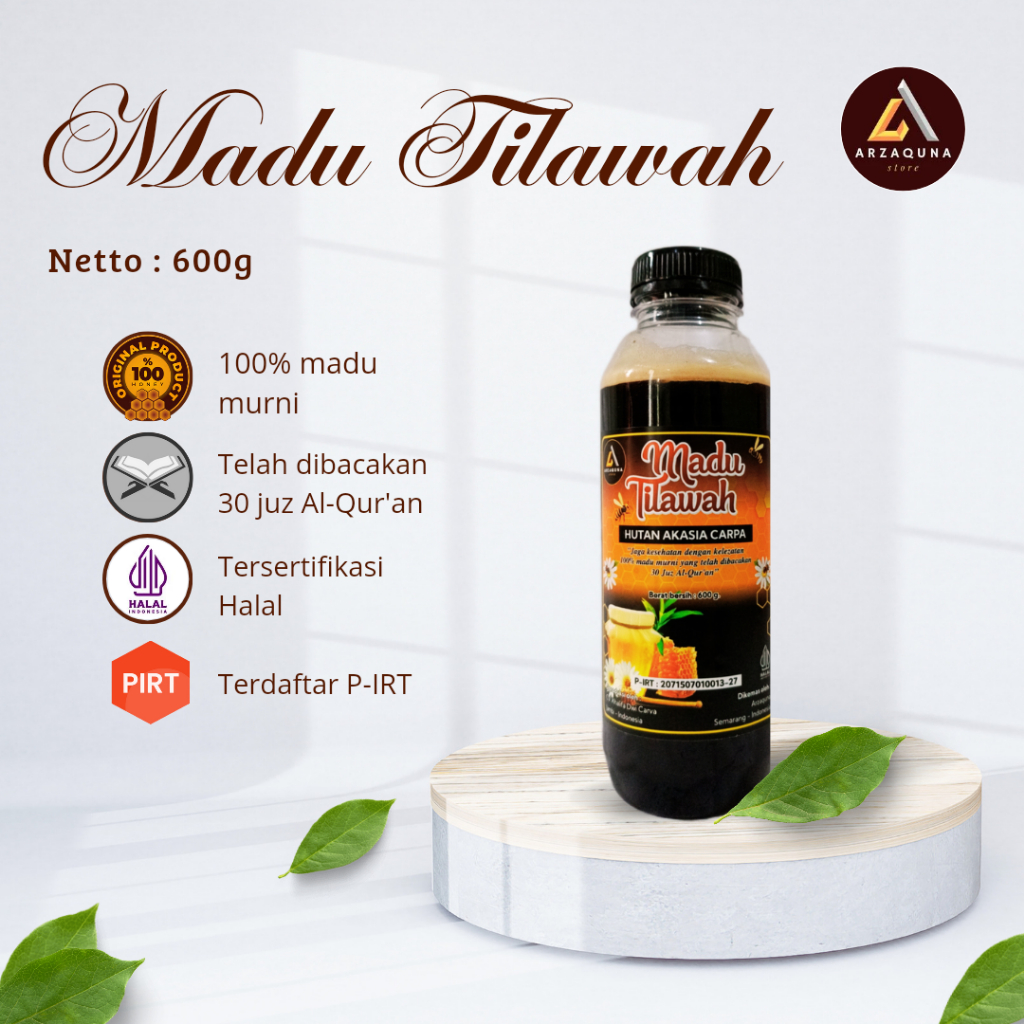 

MADU TILAWAH 600g | Madu Murni | Madu Al-Qur'an
