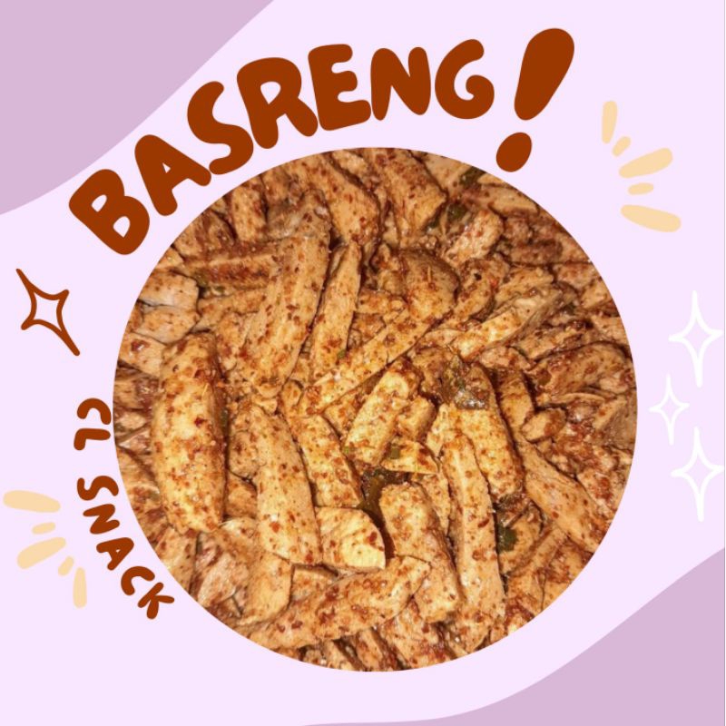 

CL SNACK 500 GR BASRENG PEDAS DAUN JERUK | BASRENG VIRAL PREMIUM | STIK BASRENG