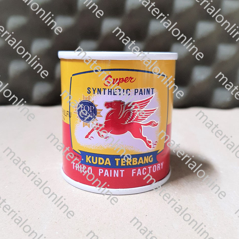 

Diskon KUDA TERBANG Cat Minyak Kayu Dan Besi 100cc 100 cc Kaleng Kecil Warna Grosir