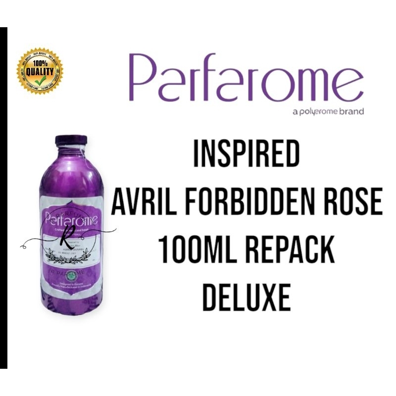 Bibit Parfum Avril Forbidden rose Inspired By Parfarome 100ml(Deluxe)