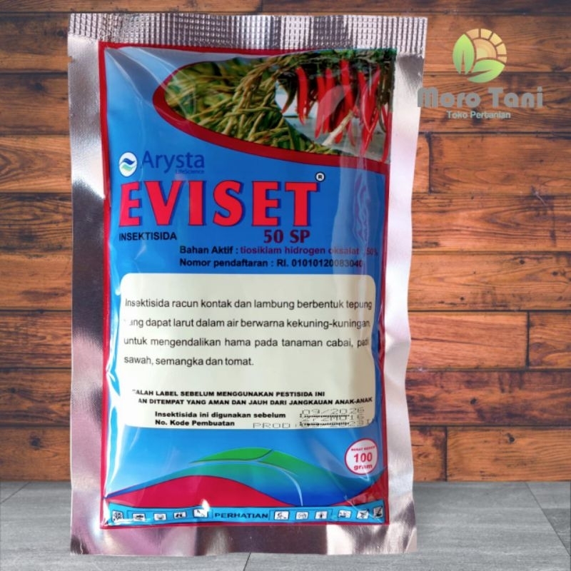 Insektisida EVISET 50 SP - 100 GRAM Obat Kutu Kebul