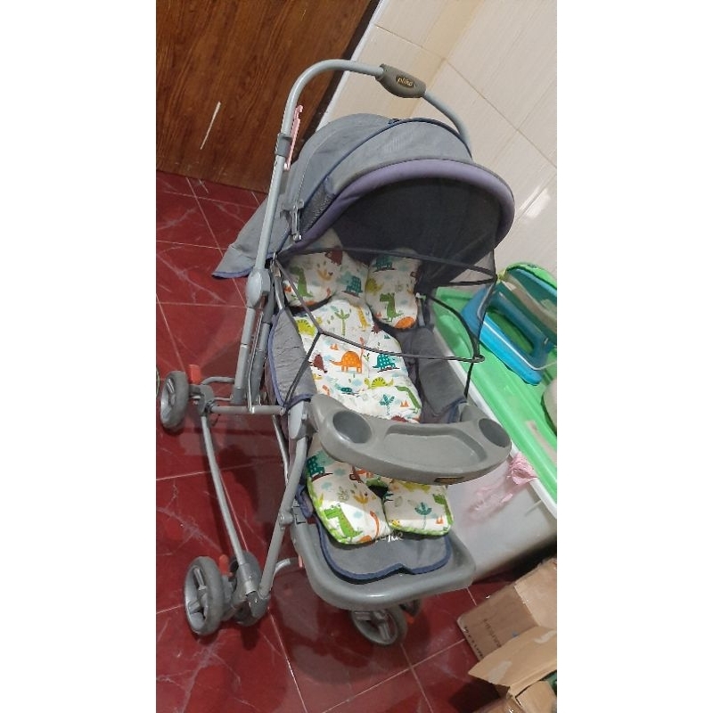 stroller pliko grande preloved