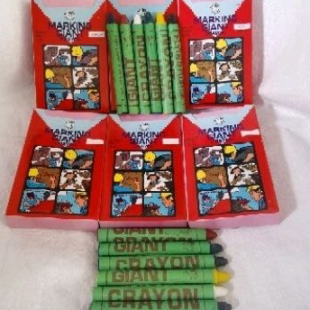 

↑❂❉ Crayon Marking GIANT premium (cocok utk kayu,logam, karet,kain,dll) Terlaris