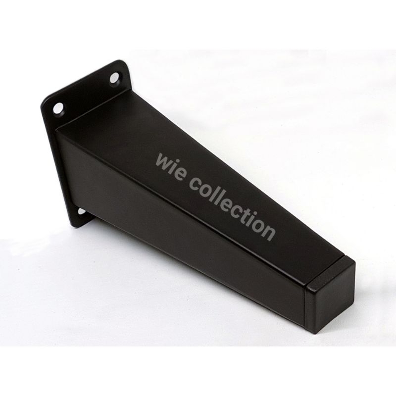 KAKI SOFA PETAK TEBAL BLACK 15CM / KAKI KURSI HITAM 15CM / SOFA LEG 15CM / KAKI LEMARI HITAM 15CM