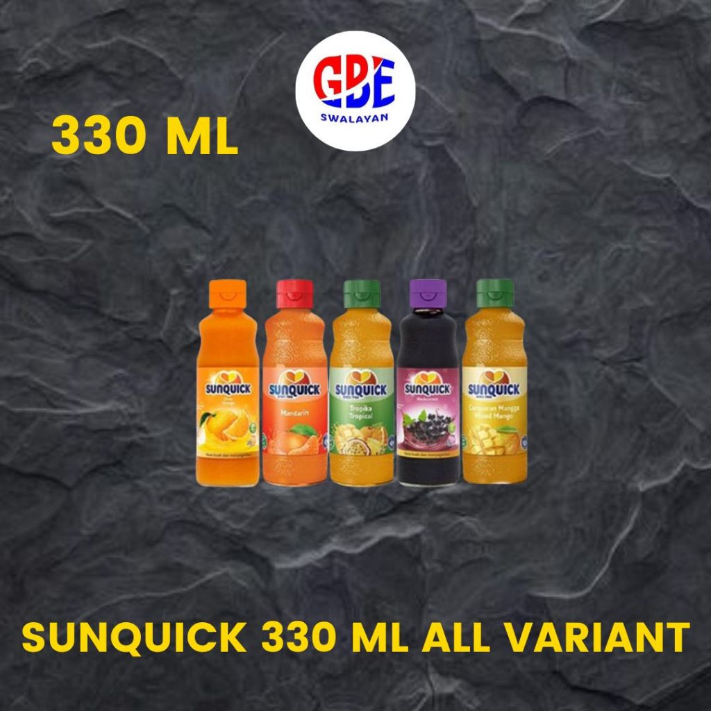 

SUNQUICK 330 ML ALL VARIANT | MANGO | ORANGE | MANDARIN