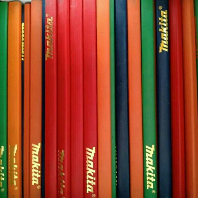 

pensil kayu makita pensil tukang besar