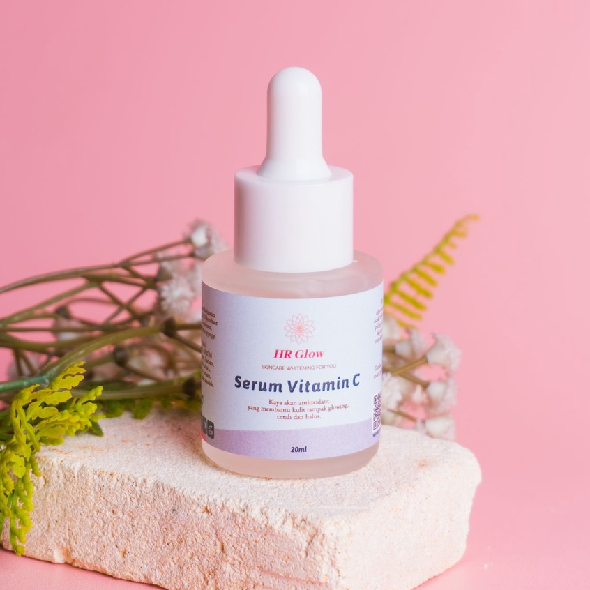 BPOM-Serum whitening + Vit C HR Glow - 20ml / serum wajah / serum original