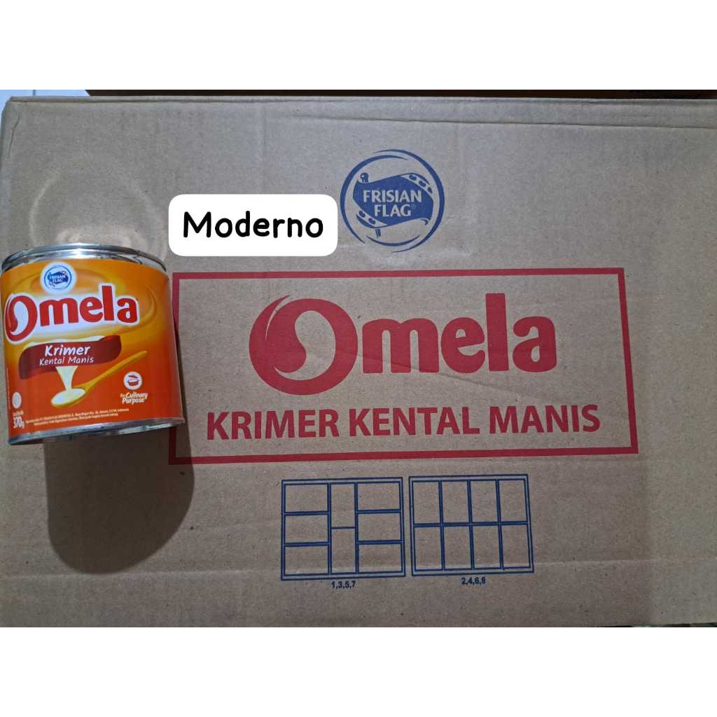 

Omela Krimer Kental manis 370gr perkarton isi 48