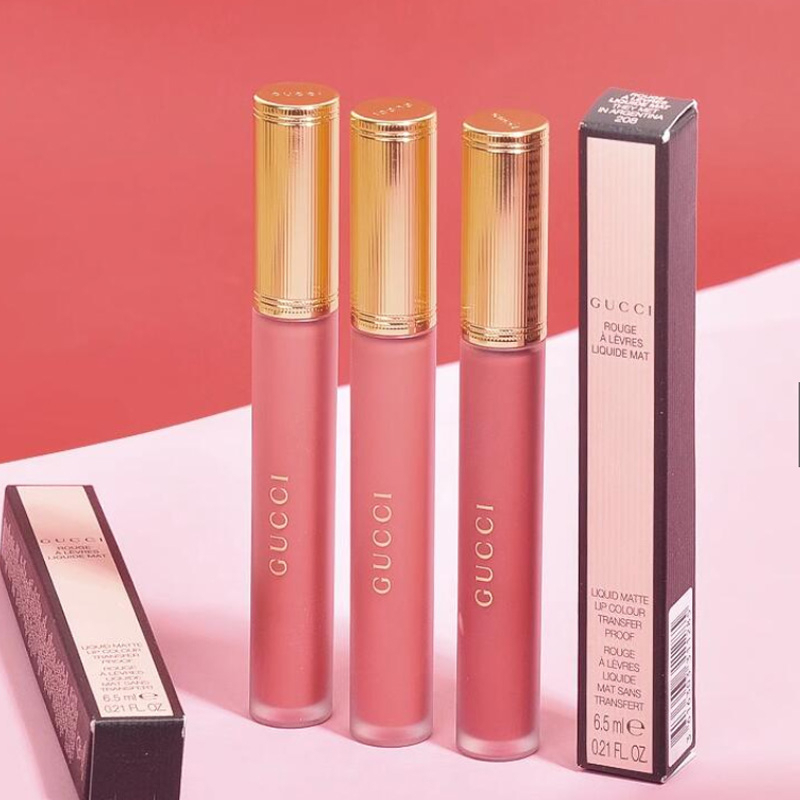 Gucci Lipstick/Lip Tint/Gucci Lip Gloss 6.5ml 100% Ori/Gucci Matte Liquid Lipstick/Gucci/Matte Lip G