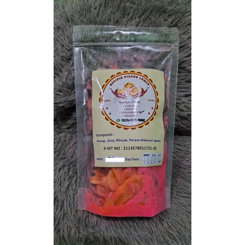 

Keripik Pisang Lumer (Strawberry)